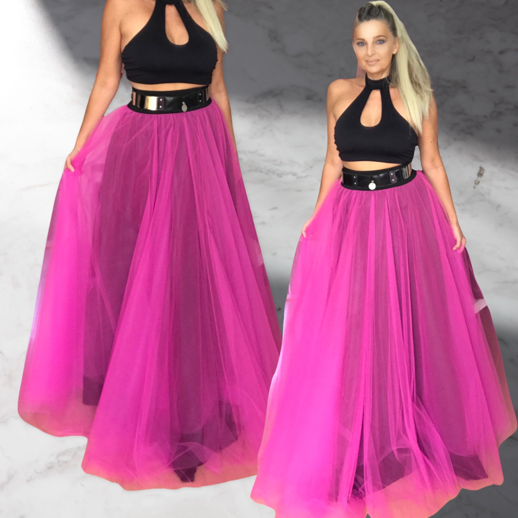 Dlouhá společenská sukně BOROS SK-L-TYL R01